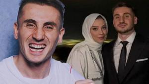 Milli futbolcu Kerem Aktürkoğlu baba oldu