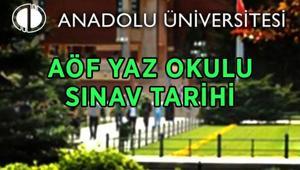 AÖF YAZ OKULU SINAV TARİHİ 2026: AÖF yaz okulu sınavı ne zaman AÖF yaz okulu sınav giriş yerleri belli oldu mu