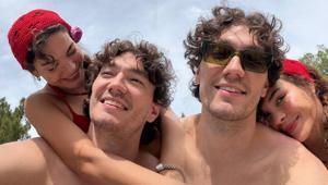 Mutlulukları gözlerinden okundu Ebru Şahin ve Cedi Osman çiftinden aşk dolu poz