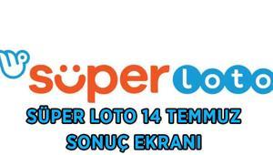 SÜPER LOTO SONUÇLARI 14 TEMMUZ Milli Piyango Süper Loto çekiliş sonuçları açıklandı Süper Loto sonuçları nereden sorgulanır