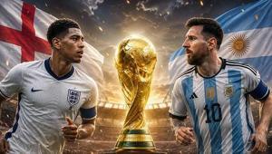 MAÇTA İLK GOL GELDİ İNGİLTERE-ARJANTİN MAÇI TRT CANLI YAYIN İZLE İngiltere-Arjantin 2026 FIFA Dünya Kupası maçı bu akşam saat kaçta başlayacak