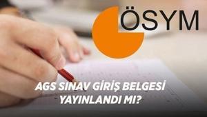 2026 AKADEMİ GİRİŞ SINAVI GİRİŞ BELGESİ | AGS sınav yerleri ne zaman belli olacak