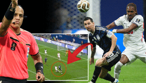 Dünya Kupasında İngiliz taraftarların VAR ve Messi isyanı Arjantinin golü öncesi faul iddiası