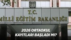 2026 ORTAOKUL KAYITLARI BAŞLADI MI MEB e-Kayıt işlemleri ne zaman, ortaokul kayıtları nasıl yapılacak