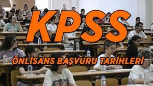 KPSS ÖNLİSANS BAŞVURU TARİHLERİ KPSS Önlisans başvuruları ne zaman, hangi tarihler arasında alınacak
