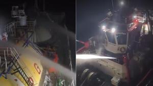 Denizcilik Genel Müdürlüğü duyurdu: Karadenizde dron saldırısına uğrayan LPG tankeri için kurtarma operasyonu