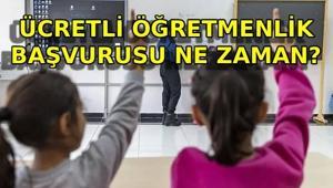 ÜCRETLİ ÖĞRETMENLİK BAŞVURU 2026 📍 Ücretli öğretmenlik başvuruları ne zaman yapılır Ücretli öğretmenlik başvurusu nasıl yapılır
