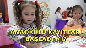 ANAOKULU KAYITLARI BAŞLADI MI e-Devlet anaokulu adrese göre kayıtlar açıklandı mı Devlet anaokuluna kayıt ne zaman ve nasıl yapılır