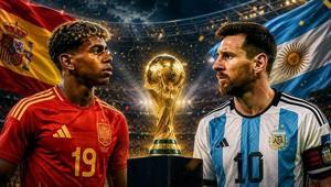 TRT 1 İSPANYA-ARJANTİN 2026 FIFA DÜNYA KUPASI MAÇI CANLI İZLE İspanya-Arjantin 2026 FIFA Dünya Kupası final maçı bu akşam saat kaçta hangi kanalda Messi mi, Lamine Yamal mı