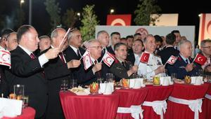 Bakan Güler, KKTCdeki resepsiyona katıldı