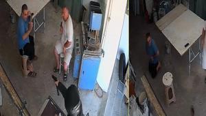 İş yerine silahlı baskın Peş peşe kurşunların hedefi oldu; görüntüler kan dondurdu