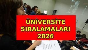 ÜNİVERSİTE SIRALAMALARI 2026📌 Tıp, hemşirelik, hukuk, mühendislik, mimarlık sıralama (Eşit ağırlık, sözel, sayısal sıralama) belli oldu mu