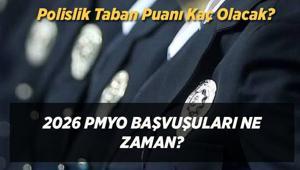2026 PMYO BAŞVURULARI NE ZAMAN Polislik Taban Puanı Kaç Olacak, TYTde Kaç Net Gerekir Polislik bölümü başarı sıralamaları ve kontenjanları listesi📢