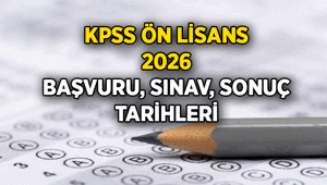 ÖSYM KPSS Ön Lisans Başvuruları Başlıyor: İşte KPSS Ön Lisans Sınav Takvimi