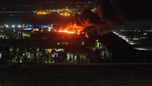 Eskişehir TEIde yangın Savunma Sanayii Başkanı Haluk Görgün: Söndürme çalışmaları sürüyor