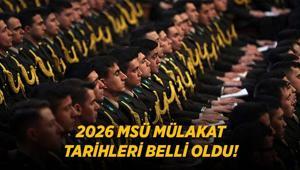 2026 MSÜ MÜLAKAT TARİHLERİ BELLİ OLDU MSÜ İkinci Seçim Aşamaları Ne Zaman Başlayacak MSÜ 2026 İkinci Seçim Aşamaları Takvimi