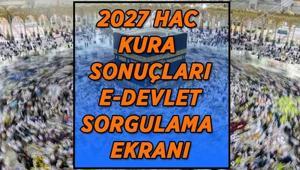 E-DEVLET 2027 HAC KURA SONUÇ EKRANI | Diyanet 2027 Hac kura sonuçları açıklandı mı, saat kaçta açıklanacak Hac kura sonuçları e-Devlet sorgulama