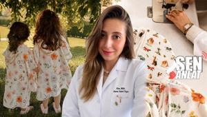 Kimya mühendisliğinden bebek tekstiline Bilgisini annelik hayaliyle birleştirdi: Nasıl bir iz bırakmak istiyorum dedim