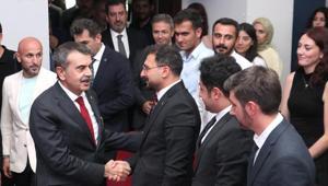 Bakan Tekin Erzurum Milli Eğitim Akademisindeki öğretmen adaylarıyla buluştu