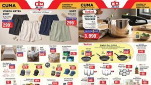 YEPYENİ BİM AKTÜEL KATALOGLAR 28-29-31 TEMMUZ | BİM 31 Temmuz Cuma aktüel kataloğunda hangi ürünler satışa çıkacak Viskon Keten Şort, Çift Kişilik Pike Set, Masa Örtüsü, Su Emici Paspas, Hasır Şapka ve Çanta Set Çocuk
