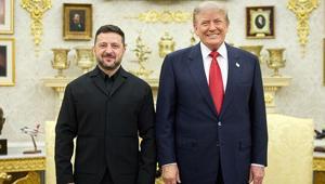 Trump, Ukrayna Devlet Başkanı Zelenskiy ile Beyaz Sarayda görüştü