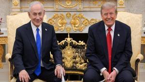 Trump, Netanyahu ile Beyaz Sarayda görüştü