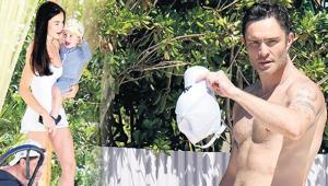 İngiliz yıldız Bodrum’da eğlendi