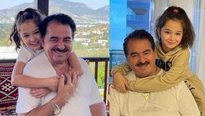 İbrahim Tatlısesten en küçük kızıyla yeni poz Elif Adayı gören şaştı kaldı