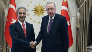 Cumhurbaşkanı Erdoğan Irak Yüksek Yargı Konseyi Başkanı Zeydan’ı kabul etti