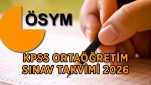 KPSS ORTAÖĞRETİM BAŞVURU TARİHİ: KPSS Ortaöğretim (Lise) sınav başvuruları ne zaman başlıyor KPSS Lise hangi gün yapılacak