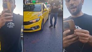 Taksiciler arasında yolcu kavgası İkisi aynı anda kayıt açtı: Zorbalık mı yapacaksın