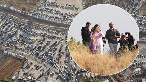 Tam 750 bin kişi bu manzarayı görmek için geldi, kilometrelerce kuyruk oluştu