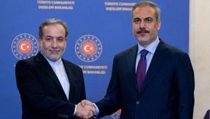 Dışişleri Bakanı Hakan Fidan İran Dışişleri Bakanı Arakçi ile görüştü