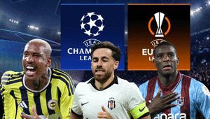Avrupa kupalarında Fenerbahçe, Beşiktaş ve Trabzonsporun olası rakipleri belli oldu