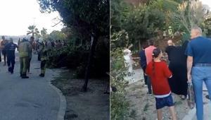 Büyükçekmecede toprak kayması Ekipler olay yerinde; arama çalışması yapılıyor