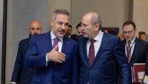 Dışişleri Bakanı Hakan Fidan, Ürdün Dışişleri Bakanı Safediyle görüştü