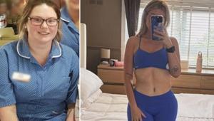 Hiç enjeksiyon yaptırmadan 45 kilo verdi Her öğünümde et vardı