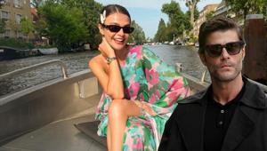 Barselonada aşk dolu tatil Sinem Ünsal ve Berk Cankat çiftinden romantik poz