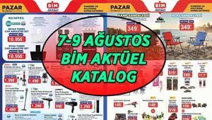 AĞUSTOS AYI BİM AKTÜEL İNDİRİMLERİ 7-9 AĞUSTOS | BİM 9 Ağustos Pazar aktüel kataloğunda hangi ürünler satışa sunulacak Tuşlu Cep Telefonu, Led Aydınlatmalı Tavan Vantilatörü, Kamp Sandalyesi, Çocuk Plaj Sandalyesi...