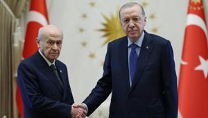 Son dakika... Erdoğan ve Bahçeli görüşmesi başladı