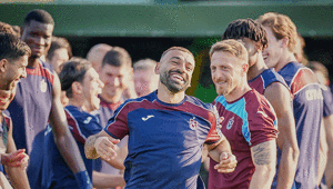 Mohamed Salah, Trabzonspor ile ilk antrenmanına çıktı