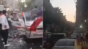Suriyenin başkenti Şamda patlama Ölü ve yaralılar var