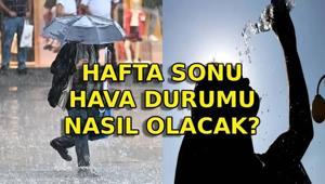 HAFTA SONU HAVA DURUMU ⛅ Bu hafta sonu hava nasıl olacak Hava güneşli mi, yağışlı mı 8-9 Haziran hava durumu raporu