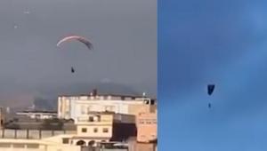 Yamaç paraşütüyle İspanyaya geçmeye çalıştı Feci şekilde can verdi