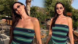 Instagramdan peş peşe paylaştı Fahriye Evcenden yeni kareler