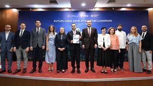 Sanayi ve Teknoloji Bakanı Kacır, Kutuplarda Sıfır Atık kitabının tanıtımında konuştu