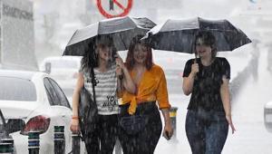 Hafta sonu planı yapanlar dikkat Meteoroloji yeni haritayla uyardı