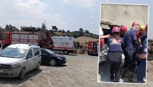 Adanada içme suyu projesi çalışması sırasında göçük 1 ölü, 1 yaralı