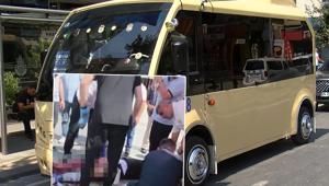 Bahçelievlerde minibüste dehşet Şoförü vurup kaçtı