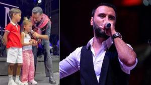 Minik Eliz ve Burak babasının izinde Alişanın çocuklarından sürpriz performans